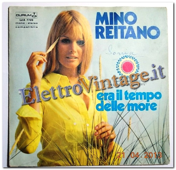 Mino Reitano Era Il Tempo Delle More
